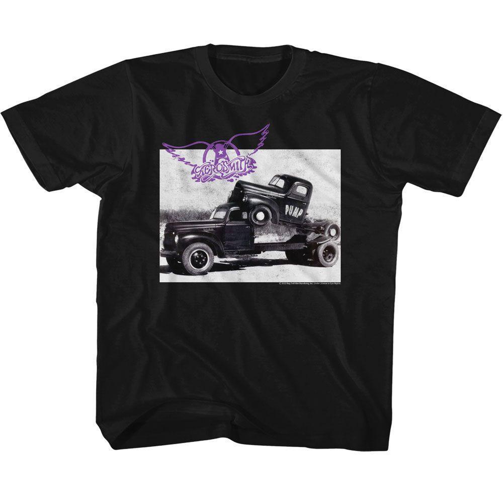 Aerosmith Pump Black Youth T-Shirt